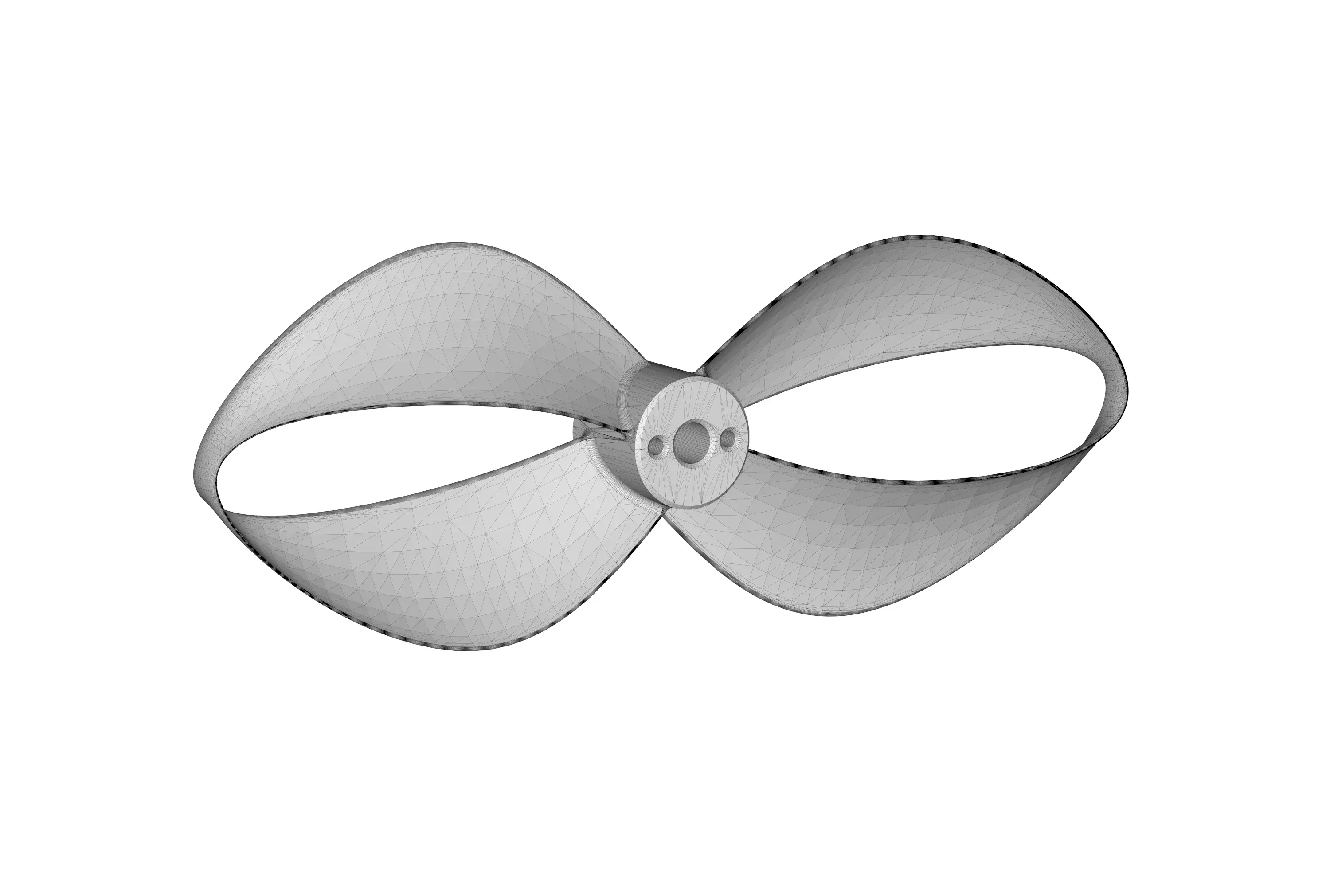 Hélice de drone toroidal - 2 pás