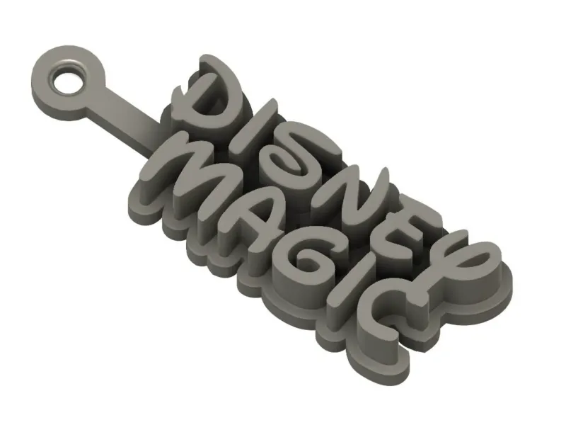 Disney Magic Keychain / Keyring