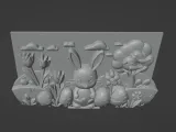 Spring Easter Bunny Decoration 1-1