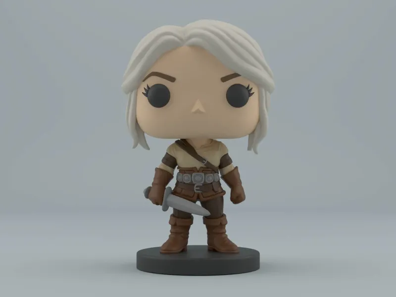 Chibi Ciri - Witcher