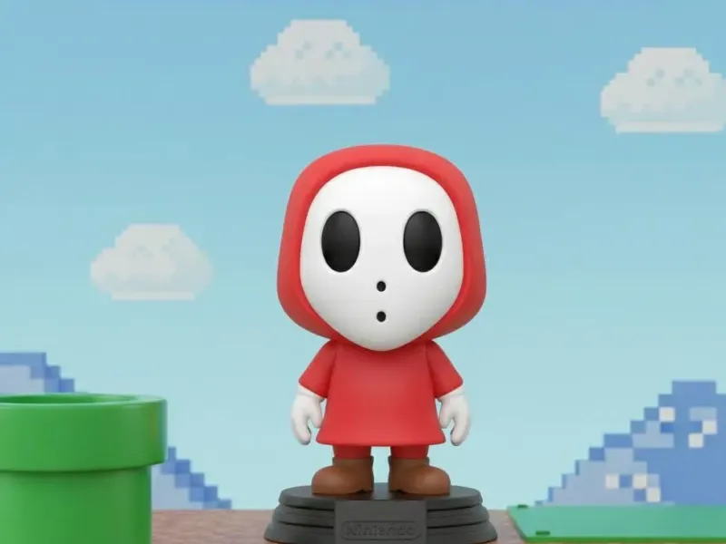 Shy guy funko pop, mario bross