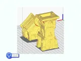 Tower with Moon pattern - miniatures warhammer terrain scene-6
