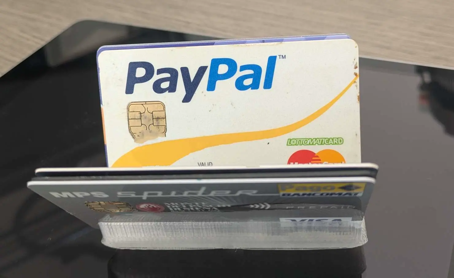 Gridfinity Credit Card holder 1x2x6