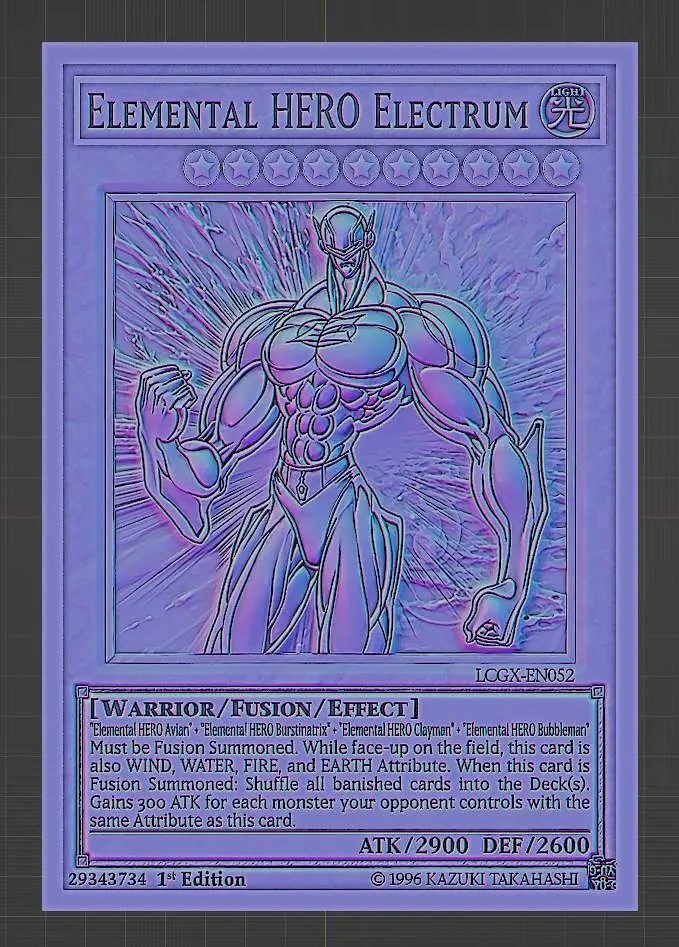 elemental hero electrum - yugioh