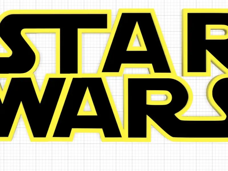 Star Wars Keychain Logo