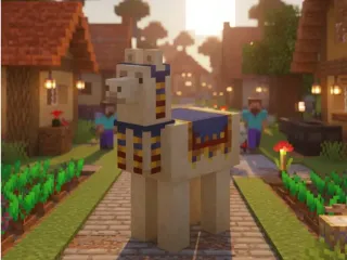 Llama de Minecraft