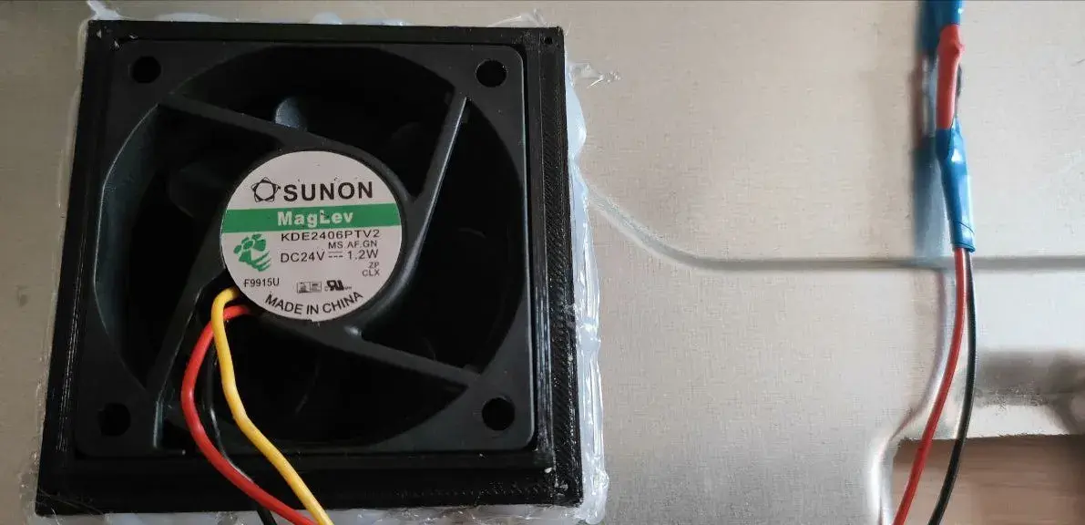 Ender 3 v3 KE idle silent fan mod