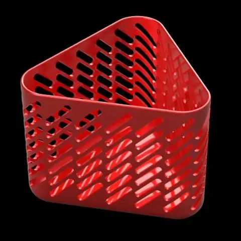 Triangular Office pen container B