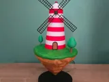 Floating Island Windmill Lamp-0