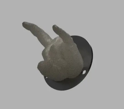 Rock Hand Wall Hanger