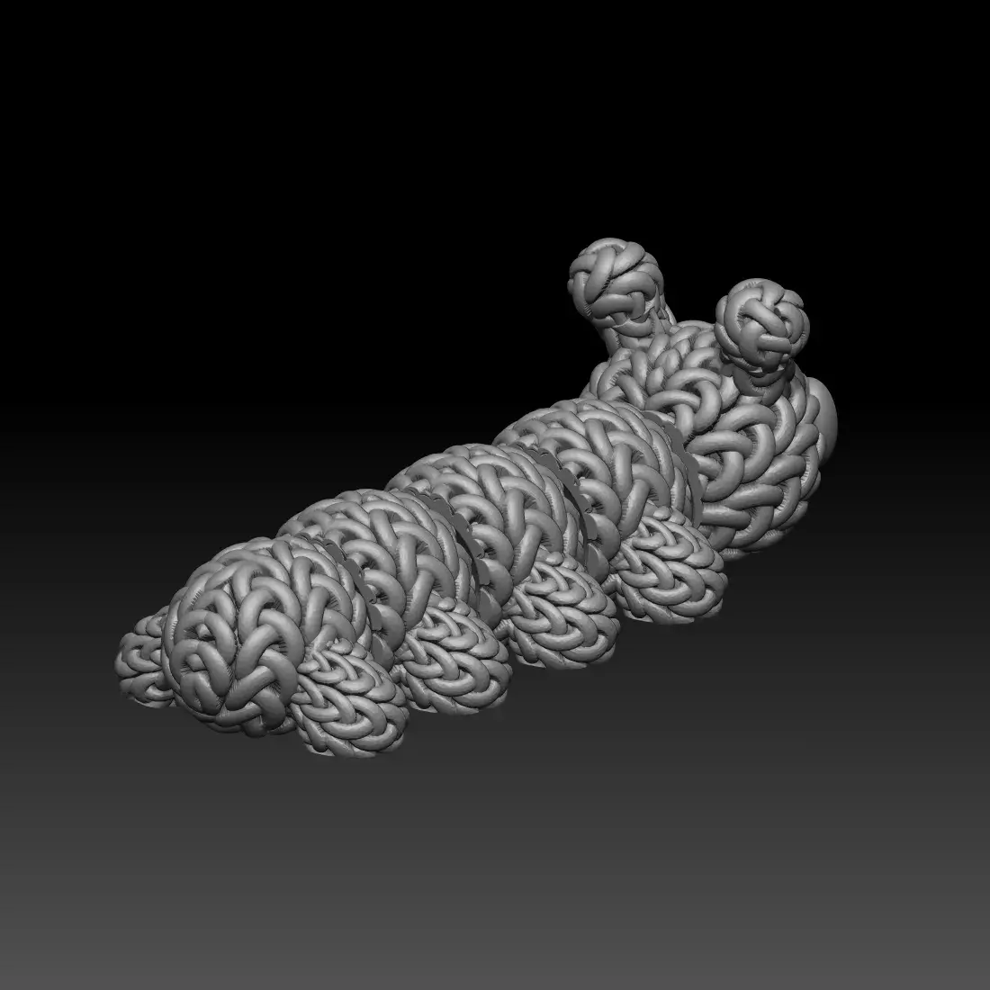 Knitted Flexi Caterpillar