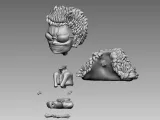 Doflamingo One Piece Character 3D print model-3