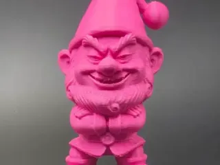 Smirking Garden Gnome – Cute Support-Free 3D Printable Figur