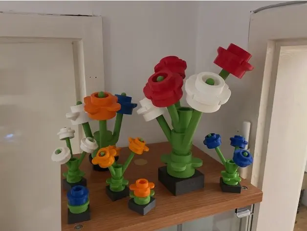 Large Brick Flower (Alternative Version)
