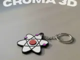 Atom keychain-0