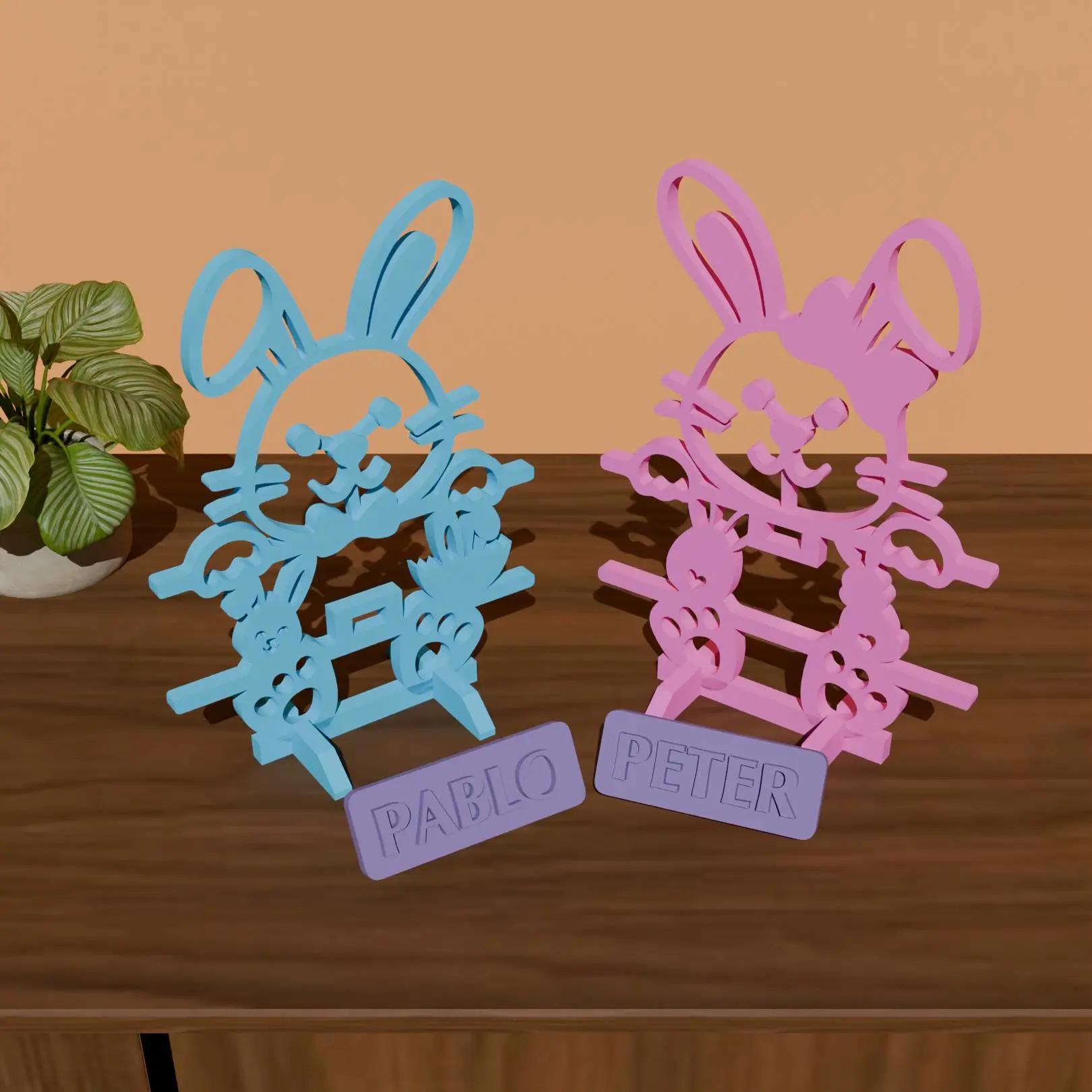 Easter Egg Name Frame | P Alphabet Names | Decoration