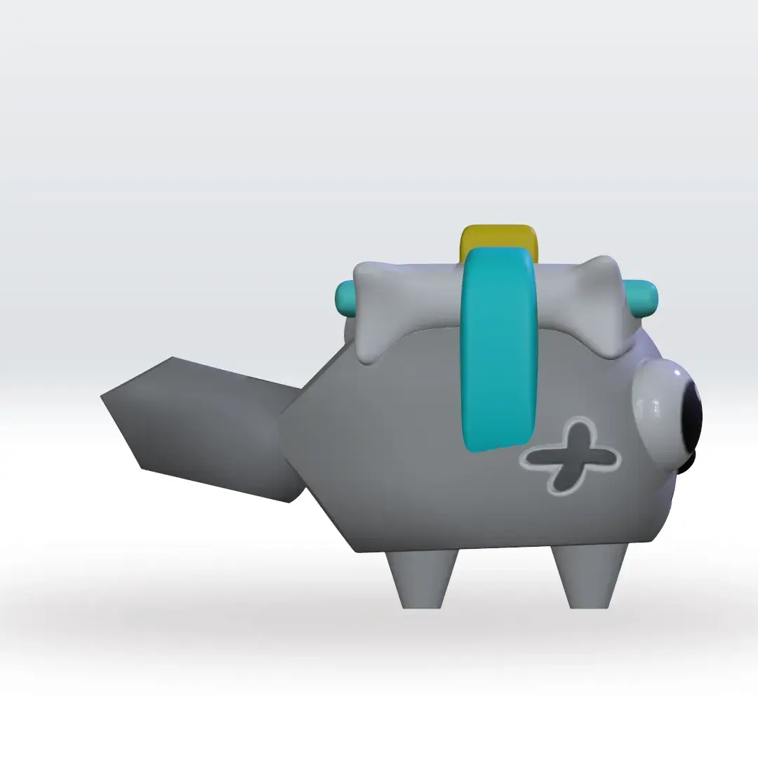 Star time Pebble Dandys World STL 3D Multicolor 3mf 3D Model