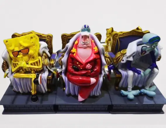 One Piece Marine General (Versión Bob Esponja) Colección STL