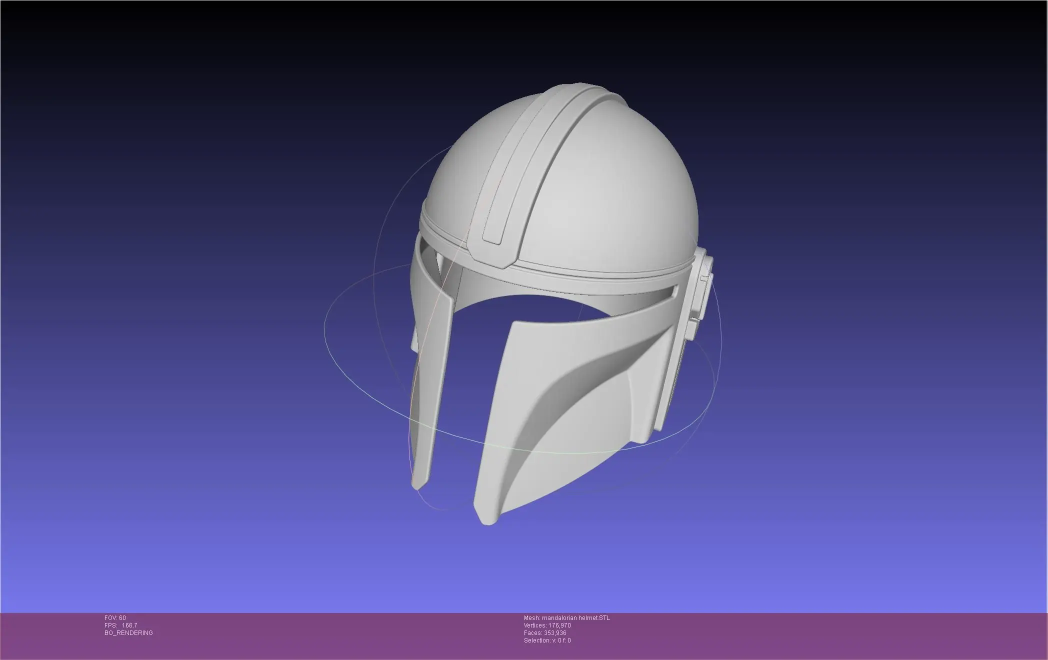 Star Wars Mandalorian Helmet