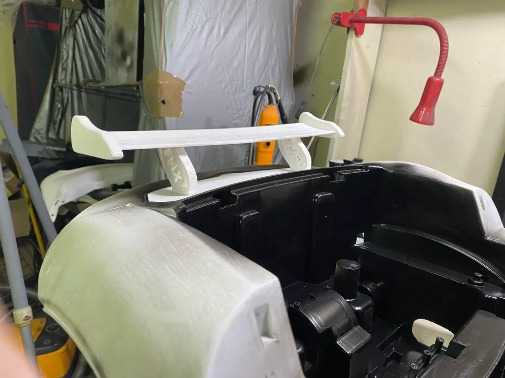 Spoiler for power wheels