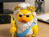 Rubber Duck - Zeus - Hercules model - 3D print-5