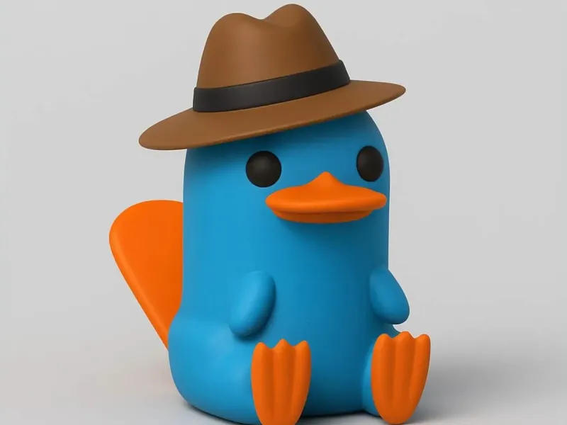 Perry figurine