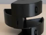 Rotating Desk Organizer – Movable Triangular Shelf-0