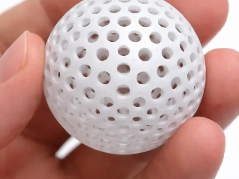  airless pingpong ball!