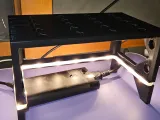 MULTIFUNCTION STANDS WITH STORAGE AND LED LIGHT STRIP-0