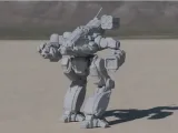 Bushwacker Mech Mechwarrior-1