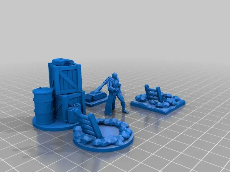 Cenário 3D de Caçador de Vampiros (WIP)