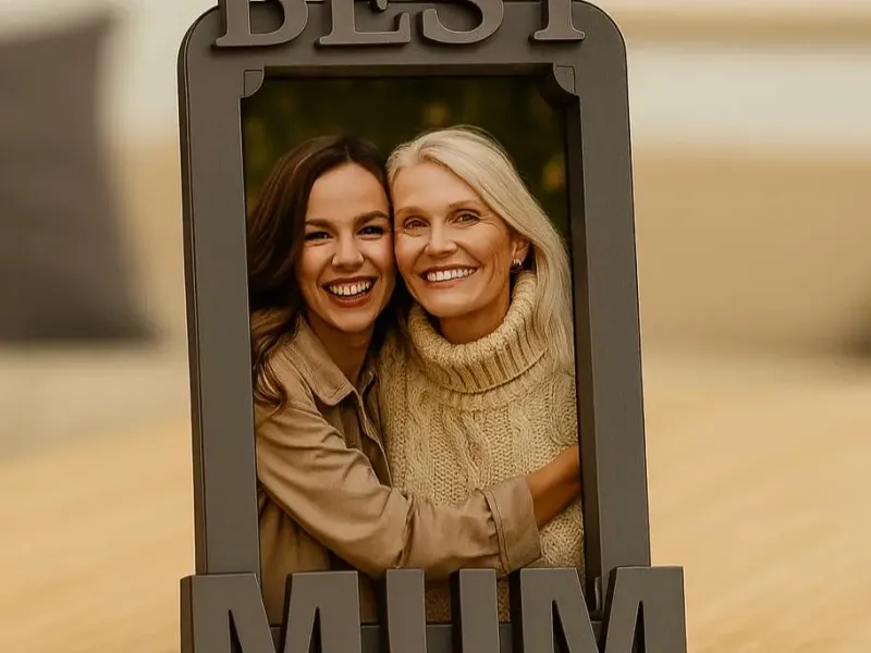 Best Mum Photo frame - 10 x 15 cm