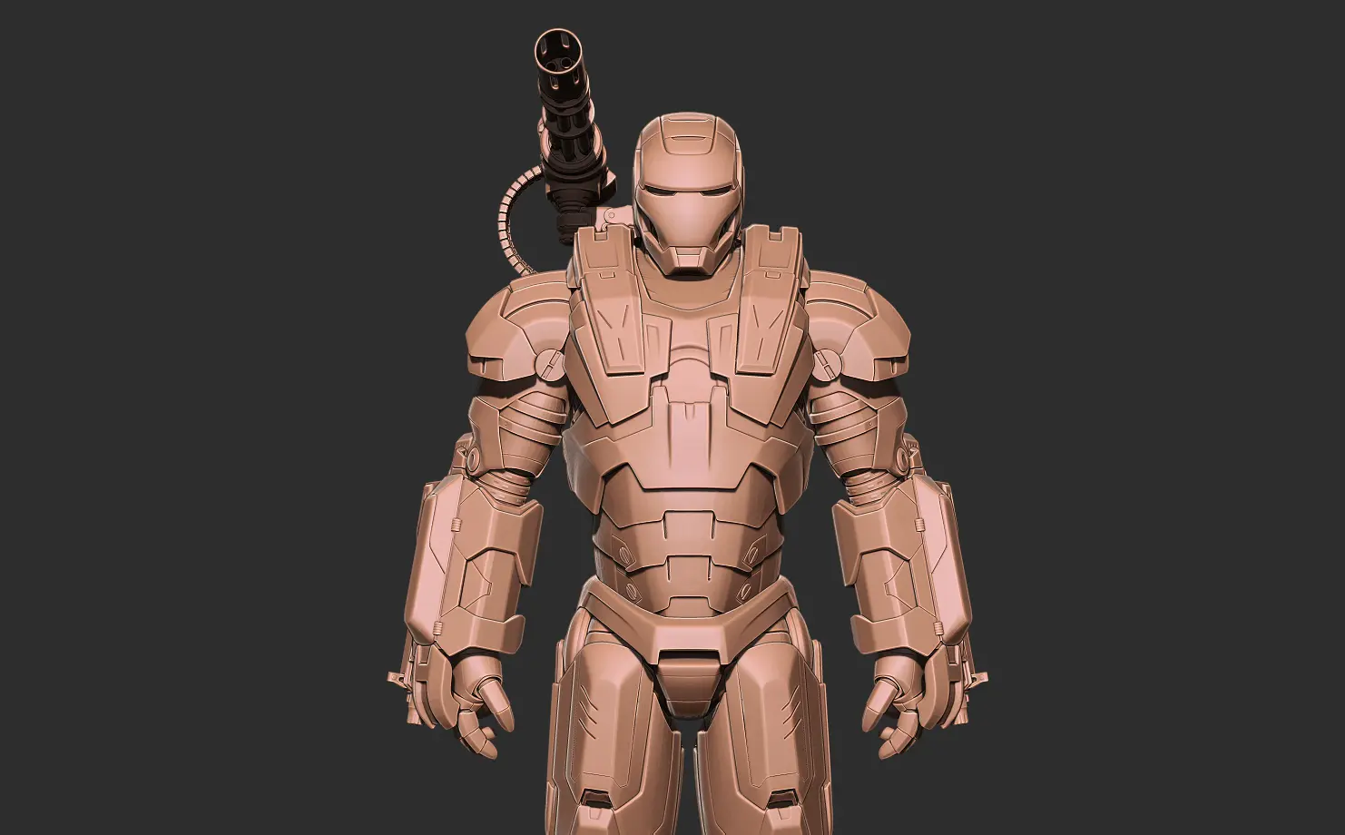 Iron man - Macchina da guerra Modello di stampa 3D dell'armatura