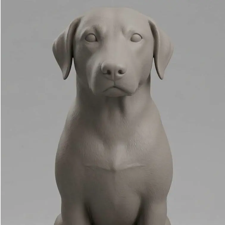 custom dog sculpture ver. 2
