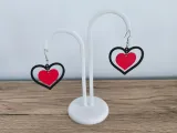 Orecchini doppio cuore-2