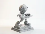 Alien DJ Figurine Fantasy Sci-Fi 3D Printable-3