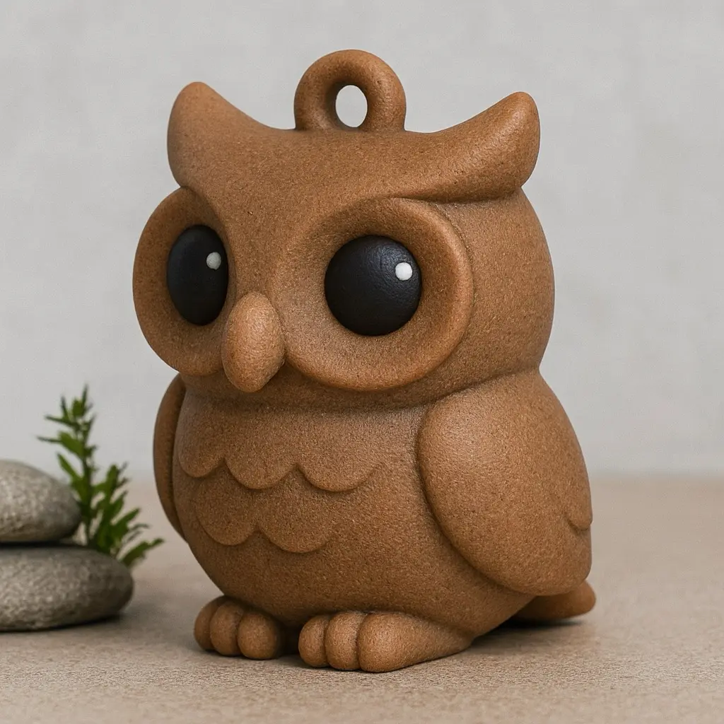 Cute Little Owl Keychain