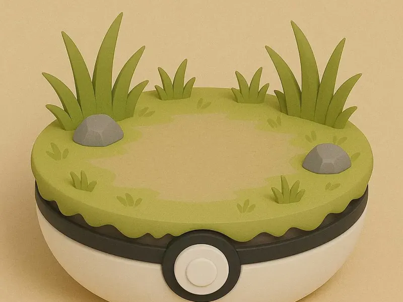 Pokemon Normal Base/stand for Chibi Pokemon models