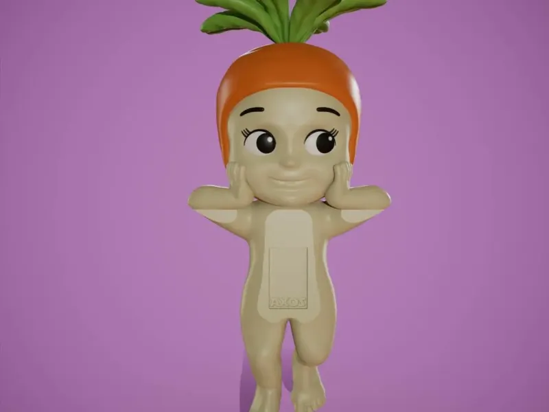 Sonny Angel Hippers - Carrot Zanahoria