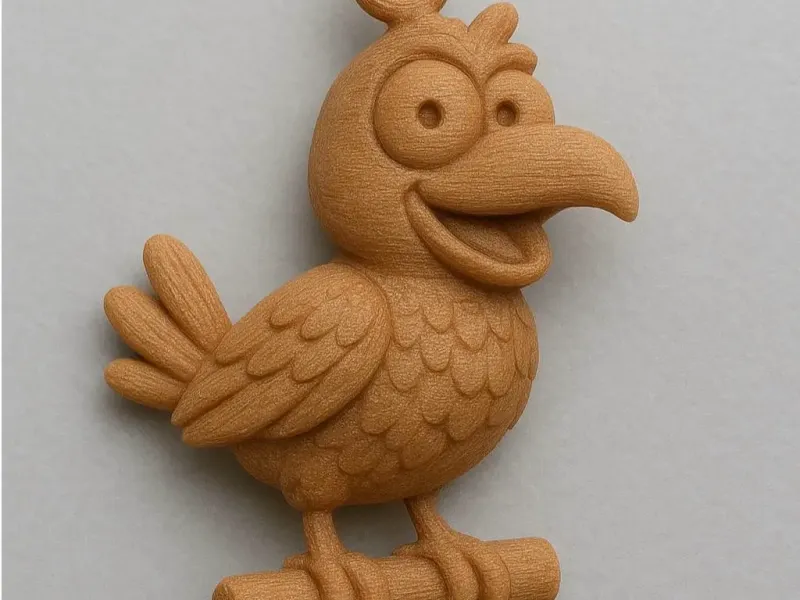 Keychain Pajaro Sonriente