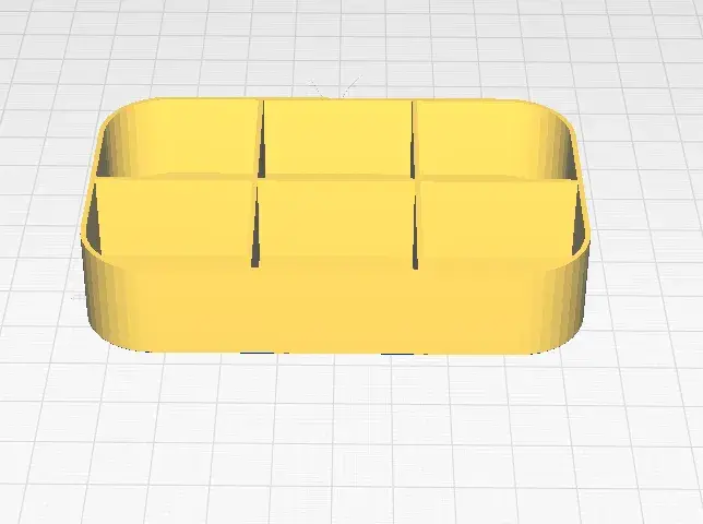 6 Compartment Altoids Tin Divider. 