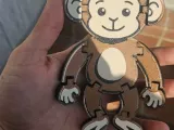Flexible monkey toy multicolor-1