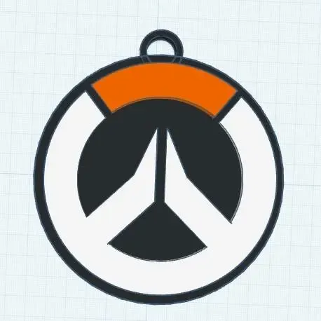 Overwatch keychain