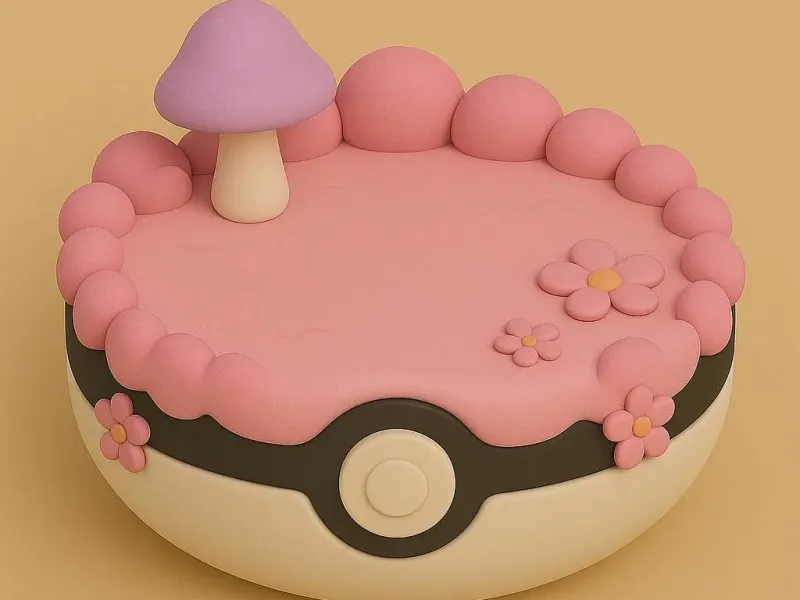Pokemon Fairy Base/stand for Chibi Pokemon models
