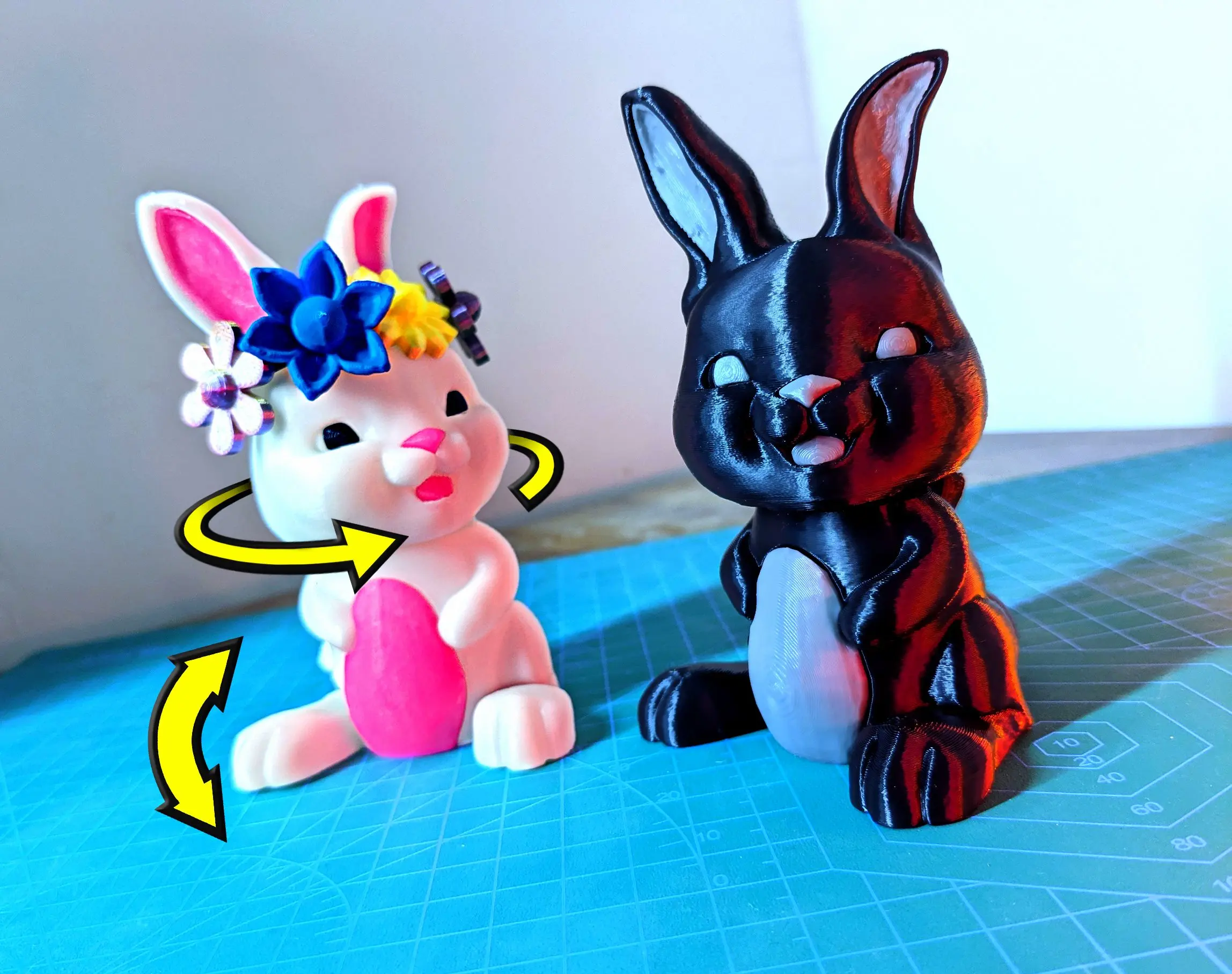 Thumper the Bunny - Moveable PIP w/ optional Flower Crown
