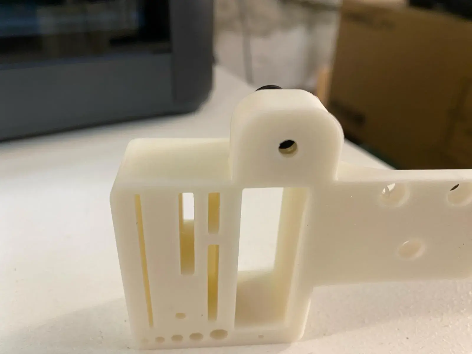 Ender V3 SE/KE Tool Holder with filament guide PC4-М10x1.5