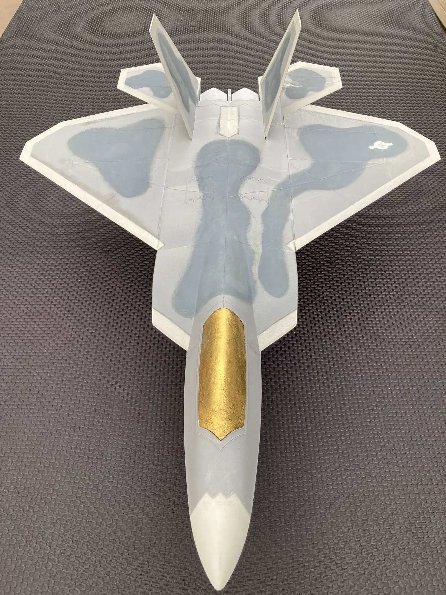 Lockheed Martin F-22 Raptor 700mm span EDF Flyable RC Jet