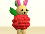 Raspberrini Rabbitini Brainrot STL, 3mf Multicolor 3D Model-2