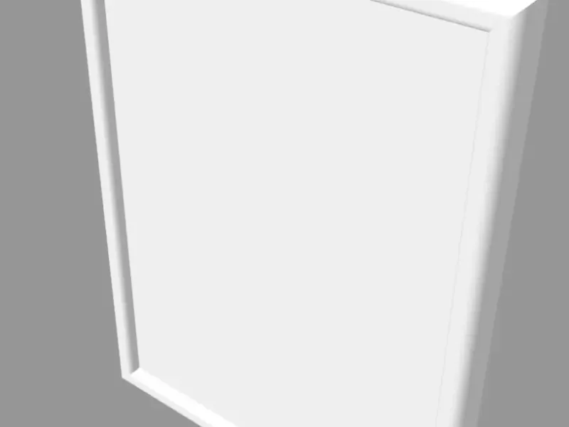 Simple 7x5 cm picture frame