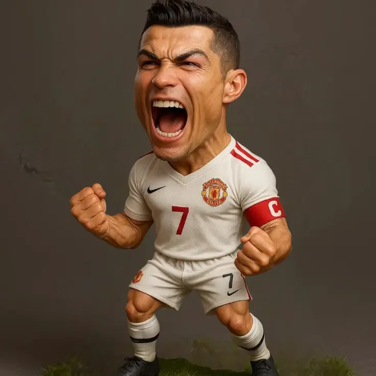 cristiano ronaldo stl  3d